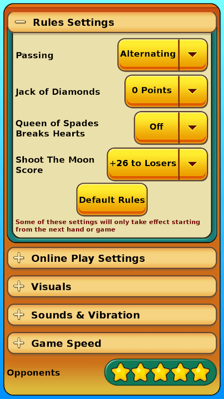Hearts screenshot 5