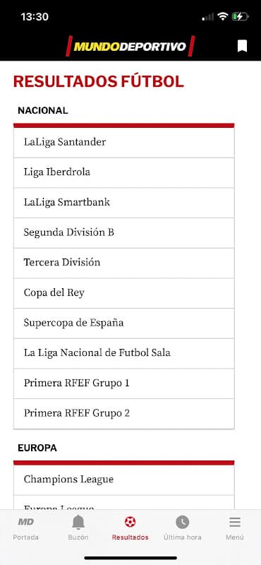 Mundo Deportivo Oficial screenshot 6