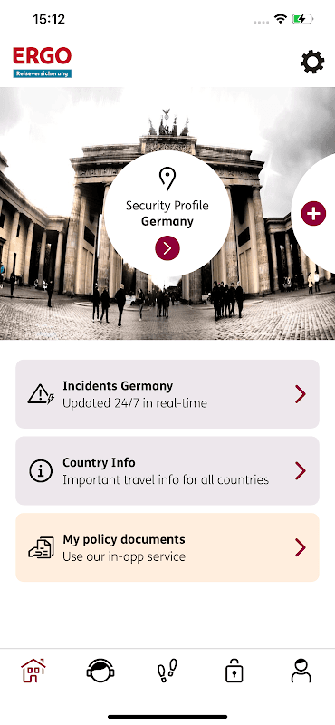 ERGO travel & care screenshot 1