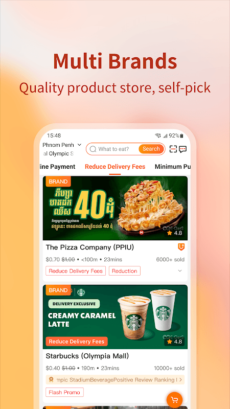 E-GetS : Food & Drink Delivery screenshot 3