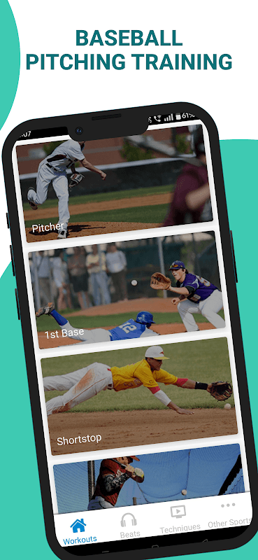 Baseball Pitching Training screenshot 1