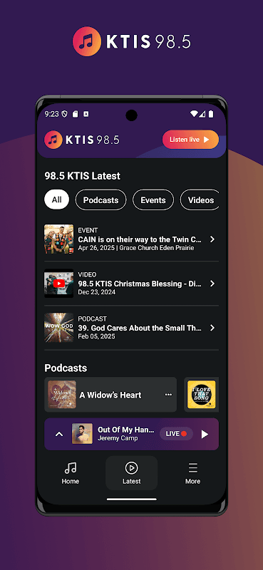 98.5 KTIS screenshot 2