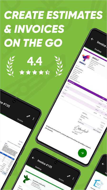 Contractor Estimate & Invoice screenshot 1