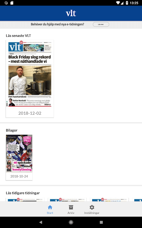 VLT e-tidning screenshot 3