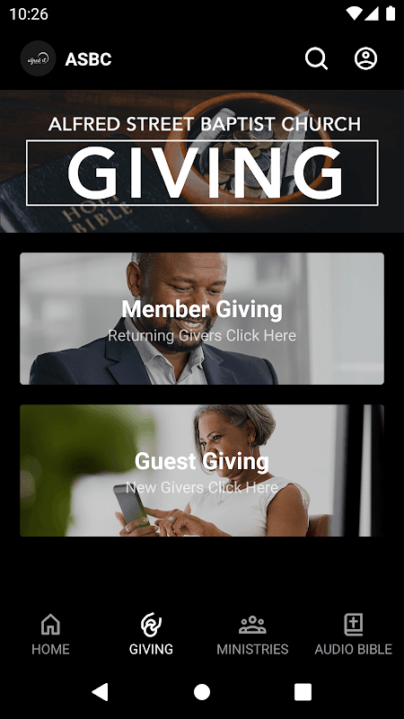 Alfred Street Baptist Church screenshot 2