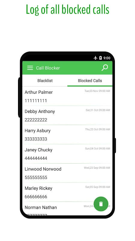 Call Blocker - Blacklist screenshot 3