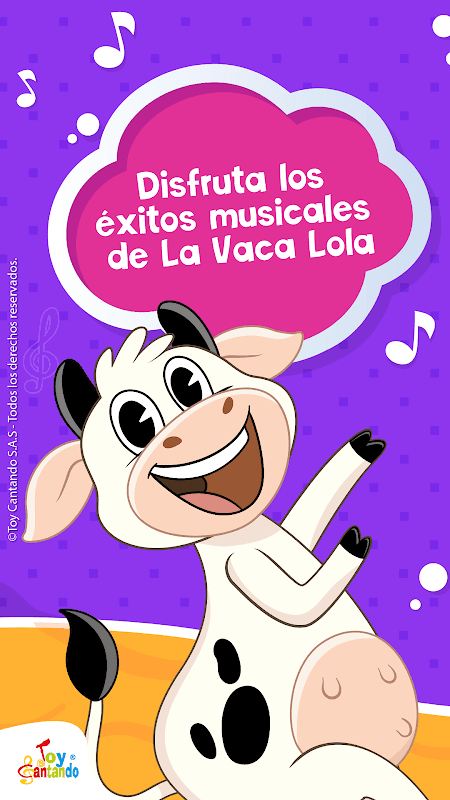 🐮 Vaca Lola, Canciones De la Granja -Toy Cantando screenshot 1
