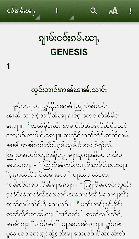 Shan Bible ၵျၢမ်းလိၵ်ႈတႆး screenshot 1