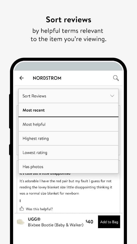 Nordstrom screenshot 6