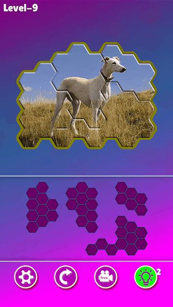 Dog Hexa Puzzle screenshot 5