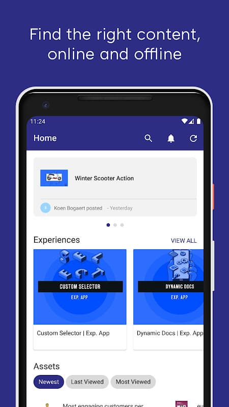 Showpad screenshot 1