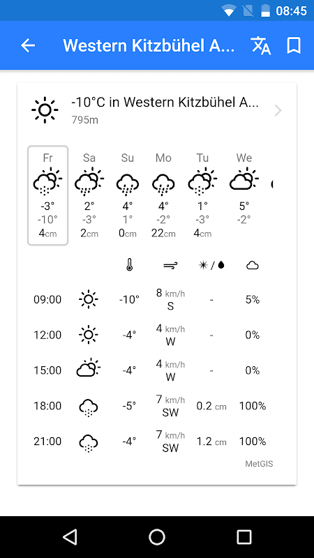 SnowSafe - Avalanche Forecasts screenshot 6