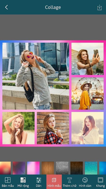 FotoGrid: Collage & Frames screenshot 4