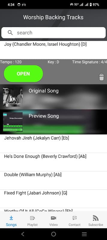 Worship Backing Tracks screenshot 5