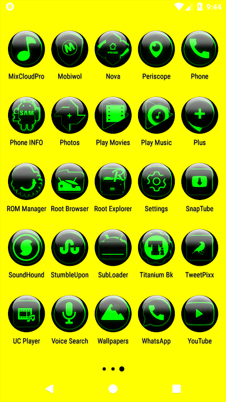 Green Glass Orb Icon Pack v8.3 screenshot 5