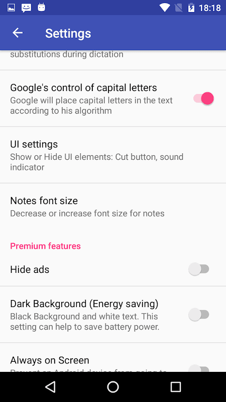 Voice Notebook speech to text screenshot 4