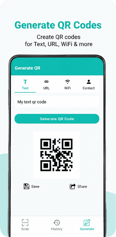 QR Code Scanner and Generator screenshot 4