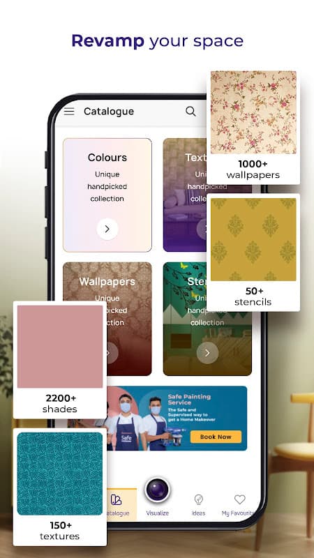Colour with Asian Paints - Wall Paint & Design App screenshot 1