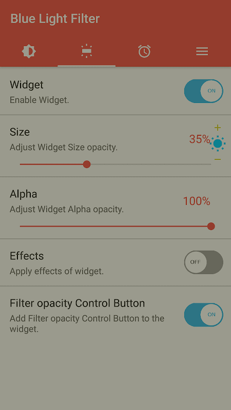 sFilter - Blue Light Filter screenshot 5