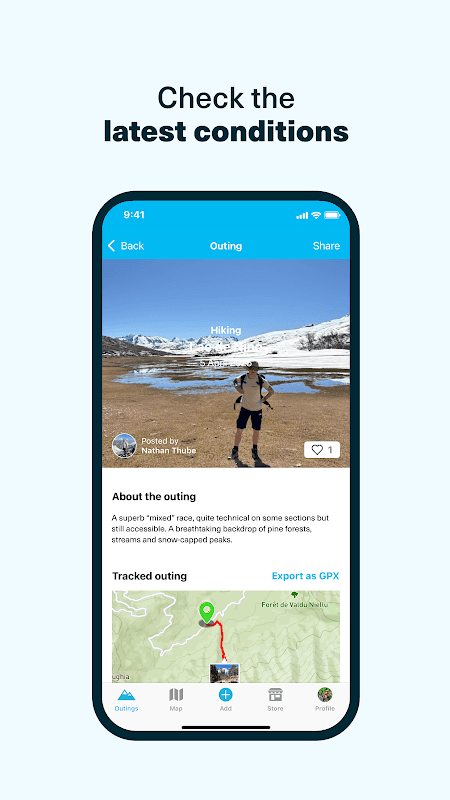 Whympr. Prepare and share your mountain outings. screenshot 5