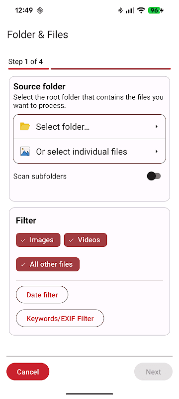 Rename & Organize with EXIF screenshot 4