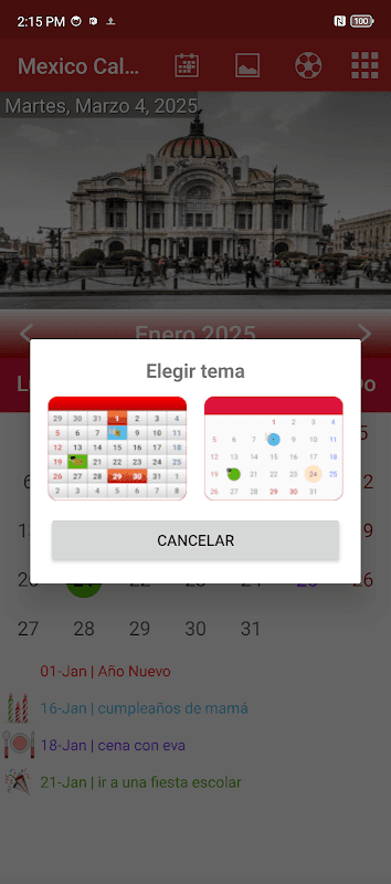 Mexico Calendario 2021 screenshot 4