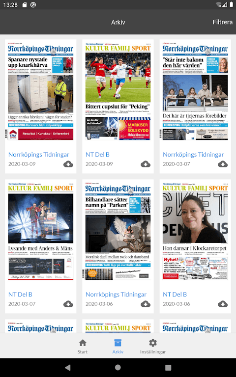 E-tidning NT screenshot 4