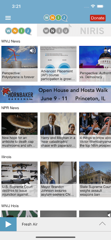 WNIJ Public Radio App screenshot 2
