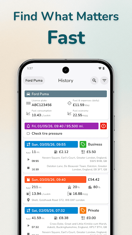 motoLog - Car Management screenshot 6