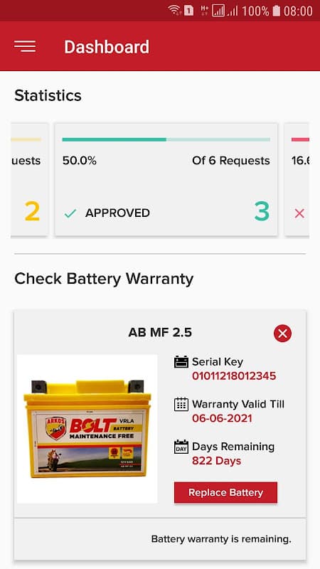 Bolt Care screenshot 5
