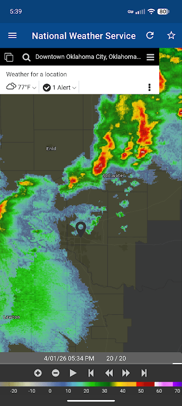 Weather Radar screenshot 1