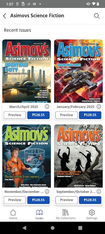 Asimov's Science Fiction screenshot 3