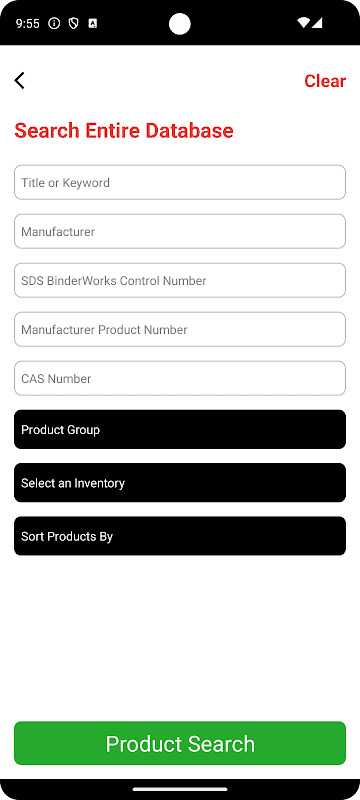 SDS BinderWorks Mobile screenshot 4