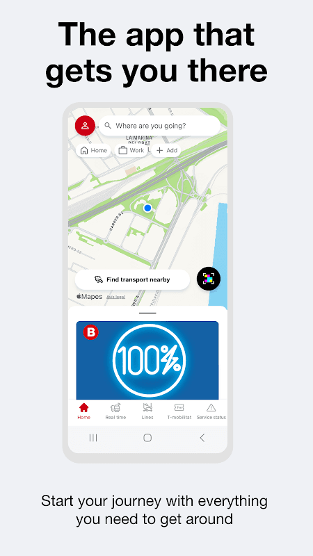 TMB App (Metro Bus Barcelona) screenshot 2