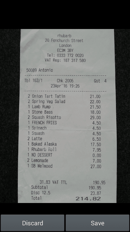 Zetadocs Expenses screenshot 3