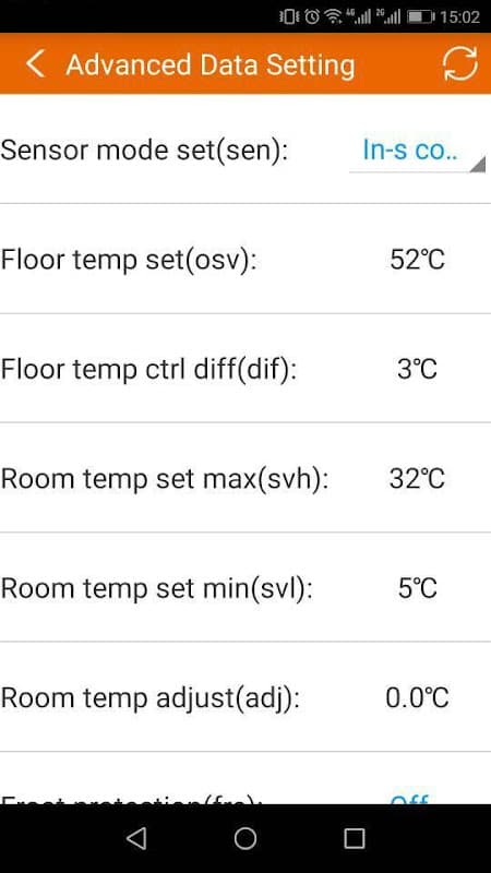 Thermoval WiFi screenshot 3