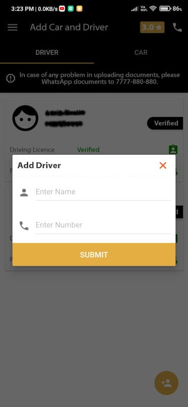 CabBazar Partners screenshot 6
