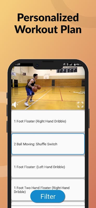 Basketball Dribbling screenshot 3
