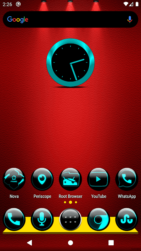 Cyan Glass Orb Icon Pack v3.0 screenshot 1