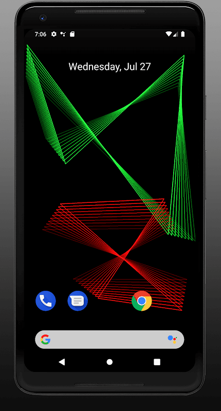Mystify Live Wallpaper screenshot 2