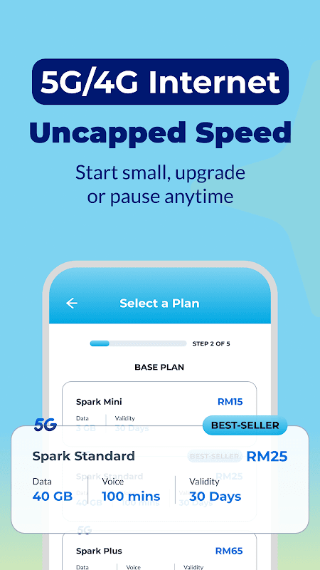 Spark by CelcomDigi: 5G eSIM screenshot 3