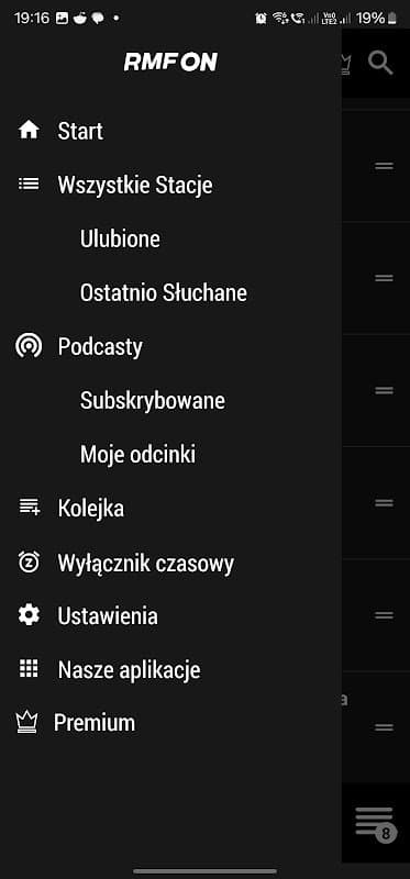 RMFon.pl (Internet radio) screenshot 6
