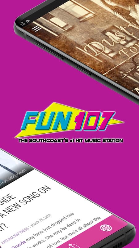 Fun 107 (WFHN) screenshot 2