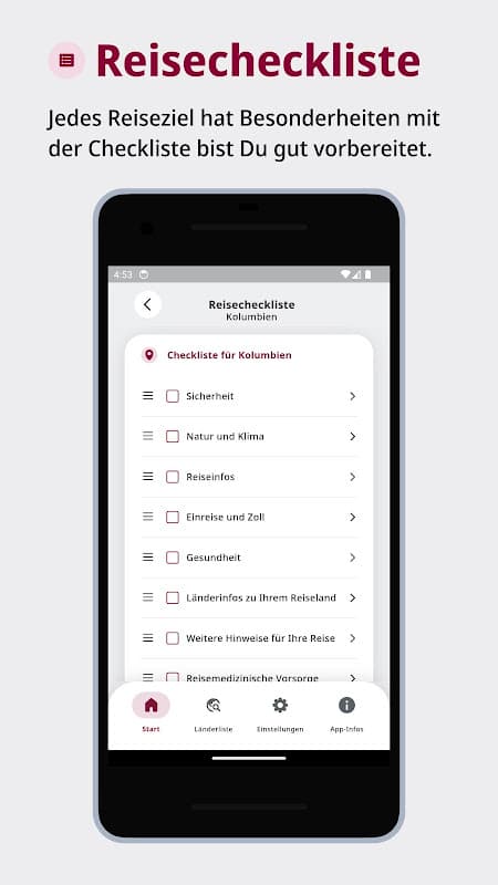 Sicher Reisen screenshot 4