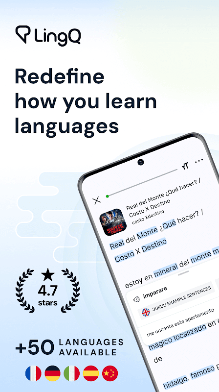 Learn Languages LingQ: Read, Listen,SRS Vocabulary screenshot 1