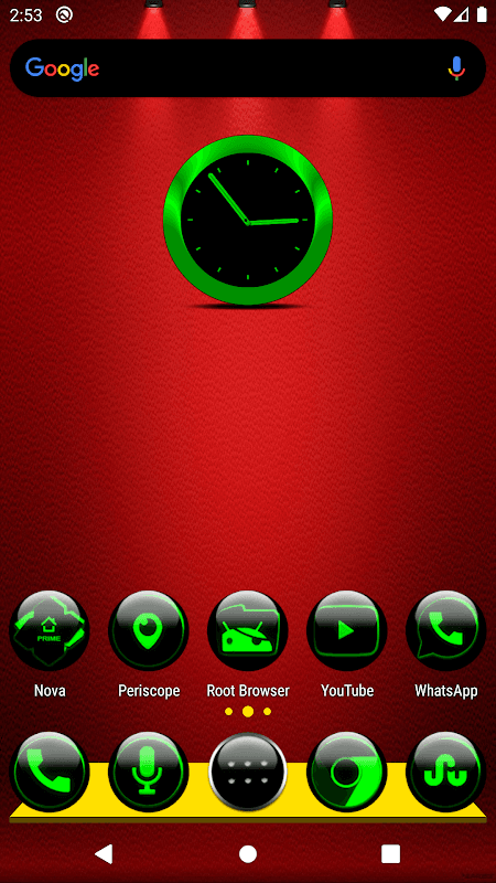 Green Glass Orb Icon Pack v8.3 screenshot 1
