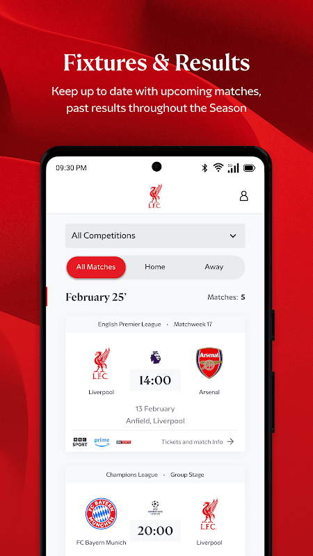 The Official Liverpool FC App screenshot 4
