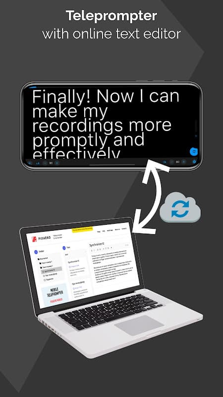 PIXAERO Teleprompter (Beta) screenshot 1