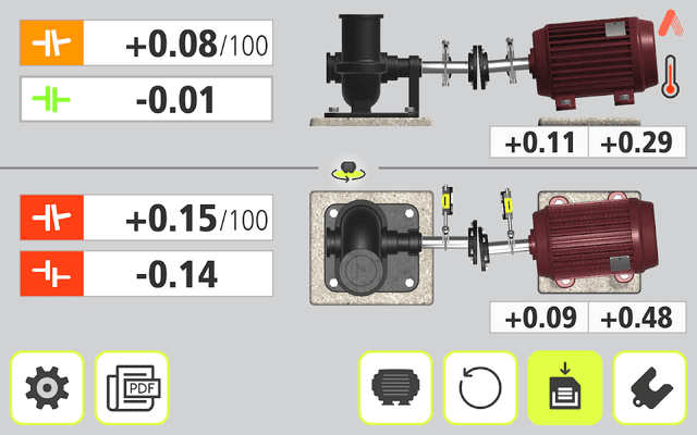 Shaft Alignment Horizontal screenshot 3
