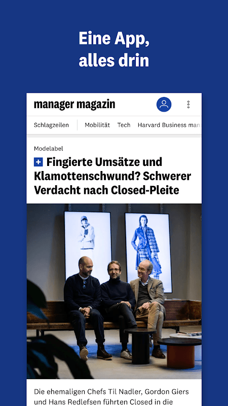 manager - Nachrichten screenshot 1